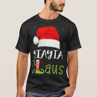 YiaYia Claus Familiengruppe Matching Pajama Funny T-Shirt