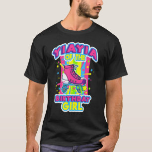 Yiayia des Geburtstagskinderrollers Skate Bday Ska T-Shirt
