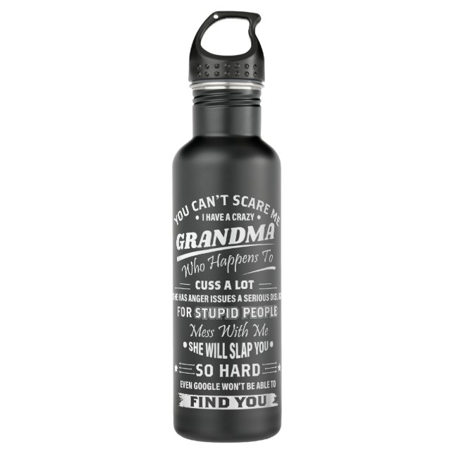 Yiayia ist mein Name Yiayia Geschenke für Griechen Edelstahlflasche (Vorderseite)