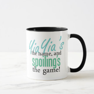 YiaYias der Name und Verderbens des Spiels Tasse