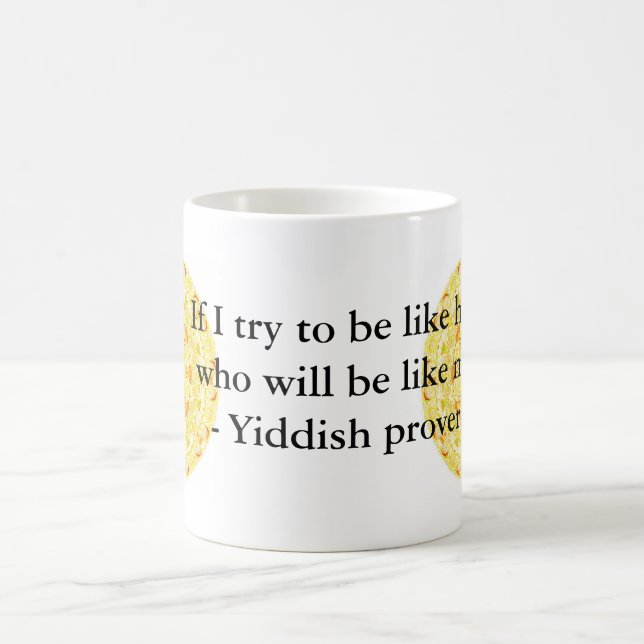 Yiddish Sprichwort Tasse (Mittel)