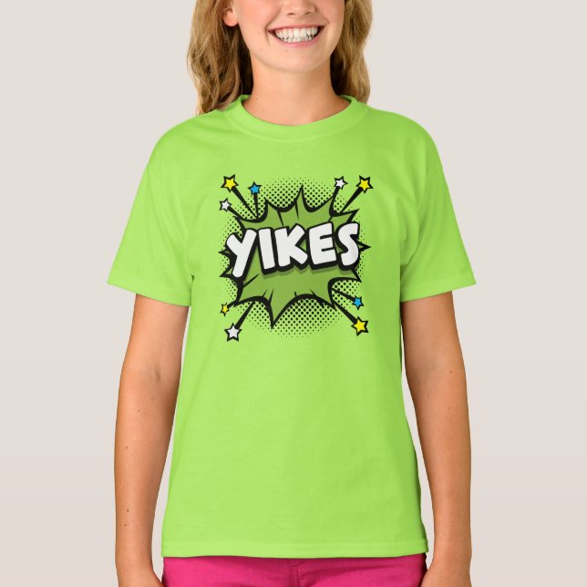 Yikes! Comic T-Shirt (Vorderseite)