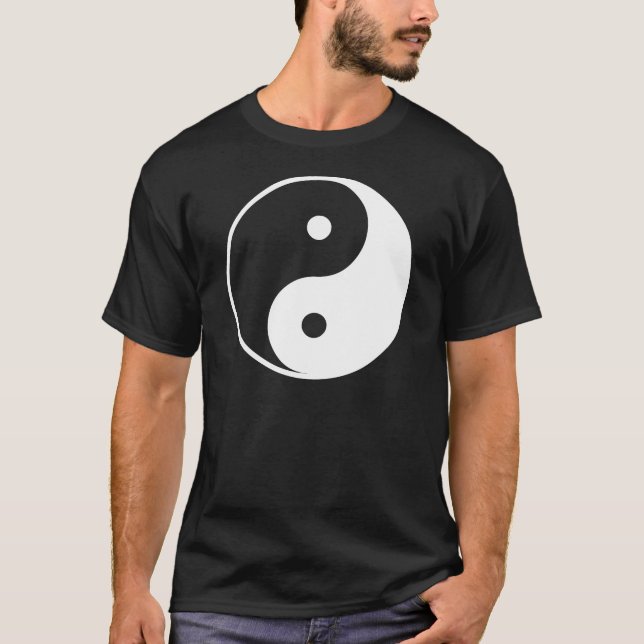 Yin and Yang Football T - Shirt (Vorderseite)