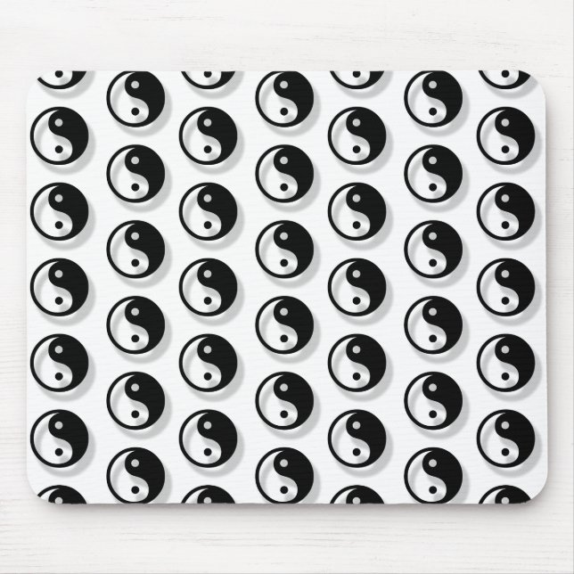 Yin and Yang Pattern Mousepad (Vorne)