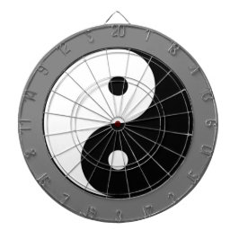 Yin and Yang Symbol (Chinesischer Taoist Taijitu) Dartscheibe