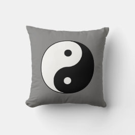 Yin and Yang Symbol (Chinesischer Taoist Taijitu) Kissen
