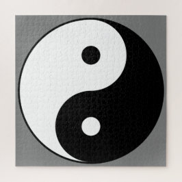 Yin and Yang Symbol (Chinesischer Taoist Taijitu) Puzzle
