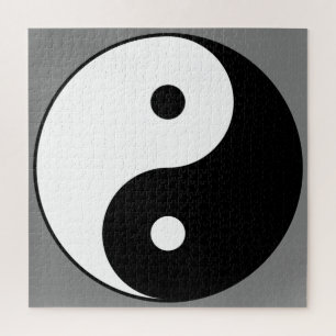 Yin and Yang Symbol (Chinesischer Taoist Taijitu) Puzzle