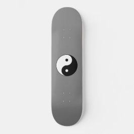 Yin and Yang Symbol (Chinesischer Taoist Taijitu) Skateboard