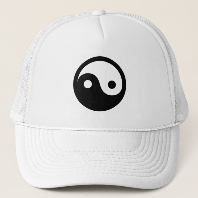 yin e yang truckerkappe (Vorderseite)