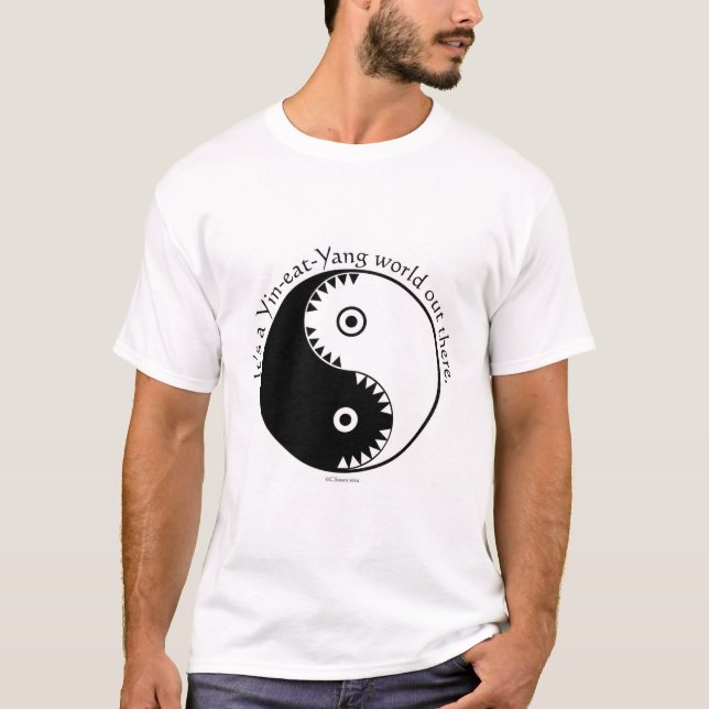 Yin-essen-Yang T-Shirt (Vorderseite)
