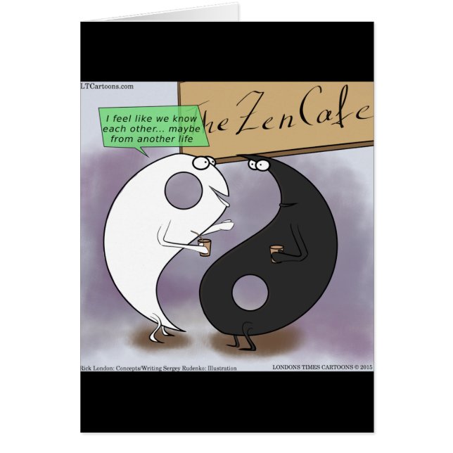 Yin Meets Yang Zen Funny (Vorne)