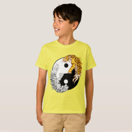 Yin u. der T - Shirt der Yang-Tiger-Kinder