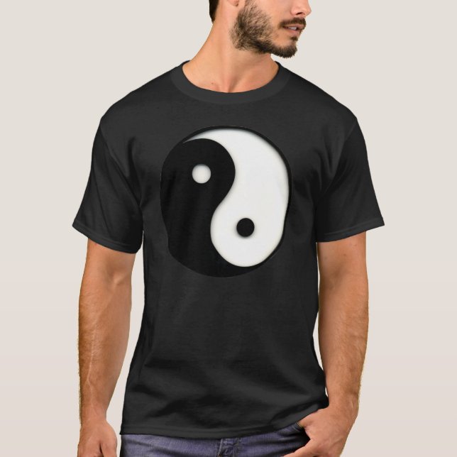 Yin u. Yang-Shirt T-Shirt (Vorderseite)