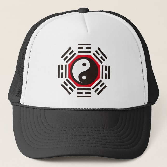 YIN U. YANG TRUCKERKAPPE (Vorderseite)