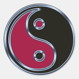 Yin und Yang 1 Sticker