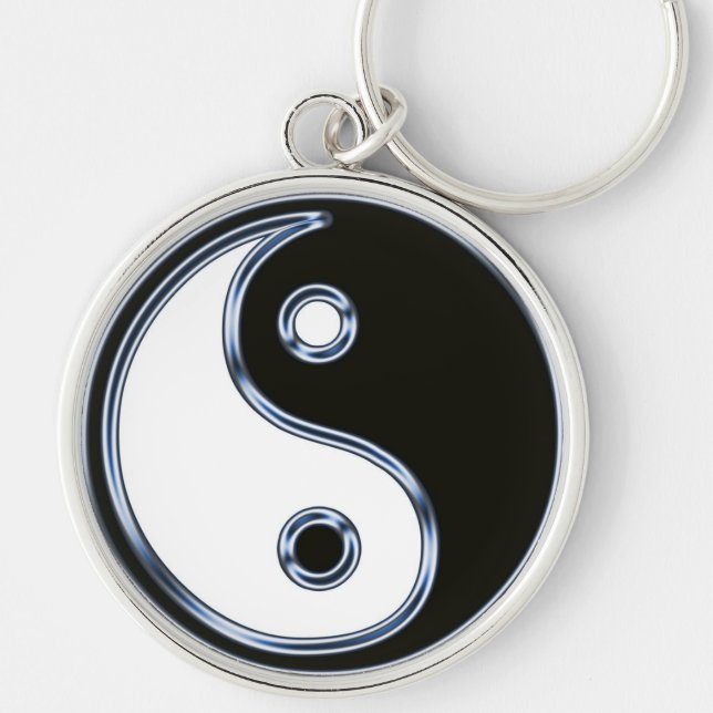 Yin und Yang 2 Schlüsselanhänger (Vorne)