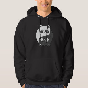 Yin und Yang Bär Raubtier Koala Meditation Acro H Hoodie
