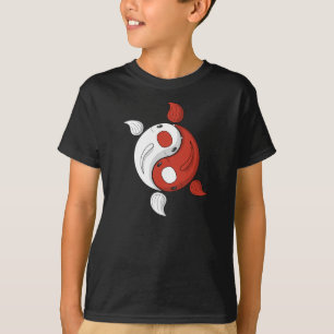 Yin und Yang das Koi Kid's and Baby Dark Shirt
