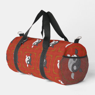 Yin und Yang, die Koi Duffle Bag