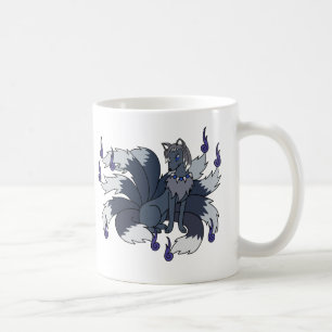 Yin und Yang die neun angebunden (Kitsune) Tasse