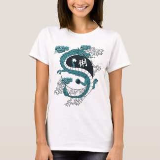 Yin und Yang-Drachen T-Shirt
