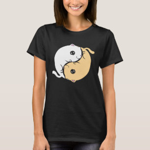 Yin und Yang Katzen am Purrsday T-Shirt