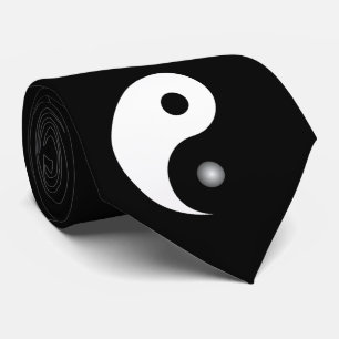 Yin und Yang Krawatte