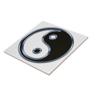 Yin und Yang Medallion Fliese