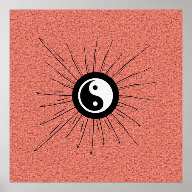 Yin und Yang Poster (Vorne)
