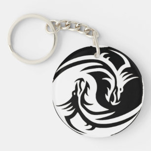 Yin und Yang Schlüsselanhänger