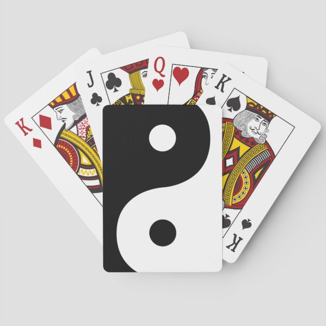 Yin und Yang Sides Spielkarten (Rückseite)