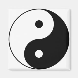 YIN UND YANG-Symbol Magnet