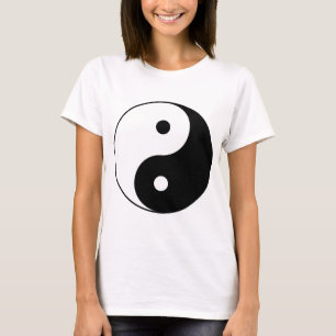 YIN UND YANG-Symbol T-Shirt