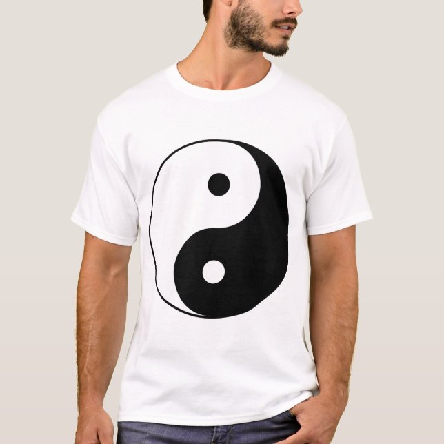 YIN UND YANG-Symbol T-Shirt (Vorderseite)