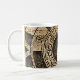 Yin und Yang-Symbol Taijitu Mandala Vintages Tasse
