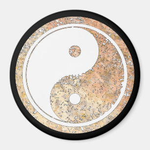 Yin und Yang Talking Canyons, New Mexico Magnet