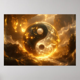 YIN UND YANG - Yijing - Poster