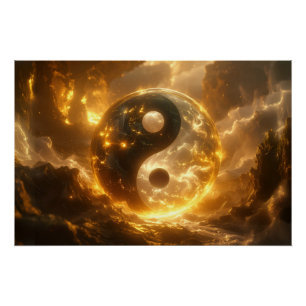 YIN UND YANG - Yijing - Poster