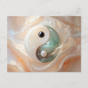 YIN UND YANG - Yijing Postkarte