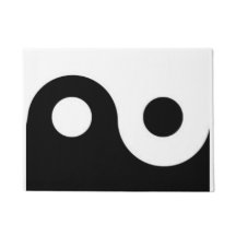Yin Yang 18" x 24" Türmatte