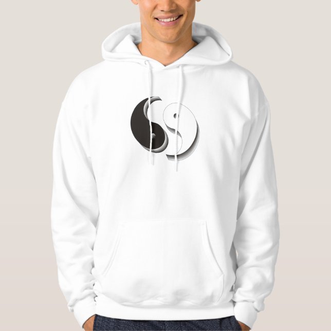 Yin Yang 3D Hoodie (Vorderseite)