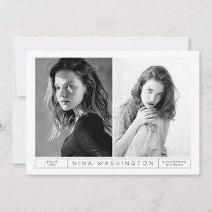 Yin & Yang Abschluss Einladung