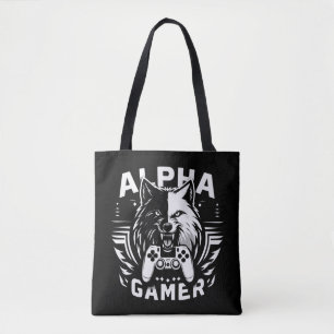 Yin Yang Alpha Gamer Wolf