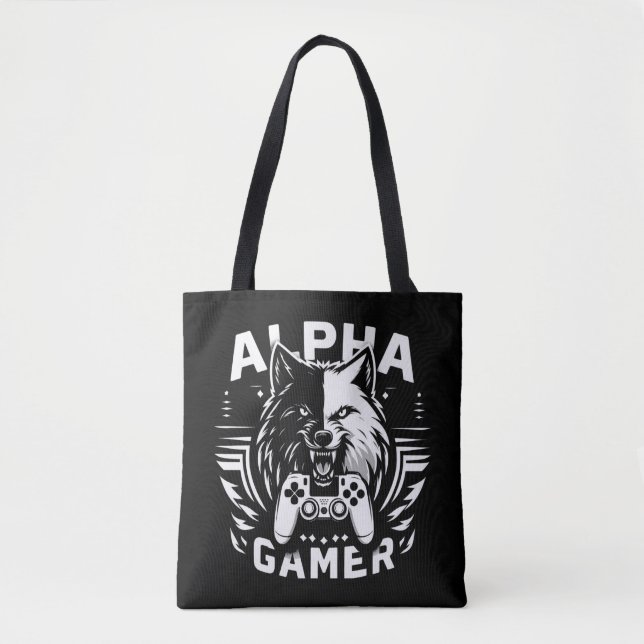 Yin Yang Alpha Gamer Wolf (Vorderseite)