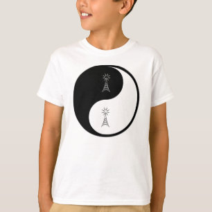 Yin Yang Amateur-Radio T-Shirt