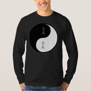 Yin Yang Amateur-Radio T-Shirt