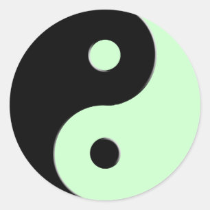 Yin & Yang Asian Symbol Harmony & Balance Stickers