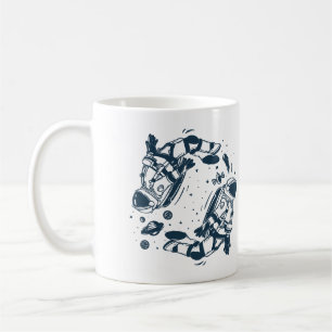 Yin Yang Astronaut Kaffeetasse