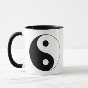 Yin Yang Balance Harmonie Symbol Design Tasse